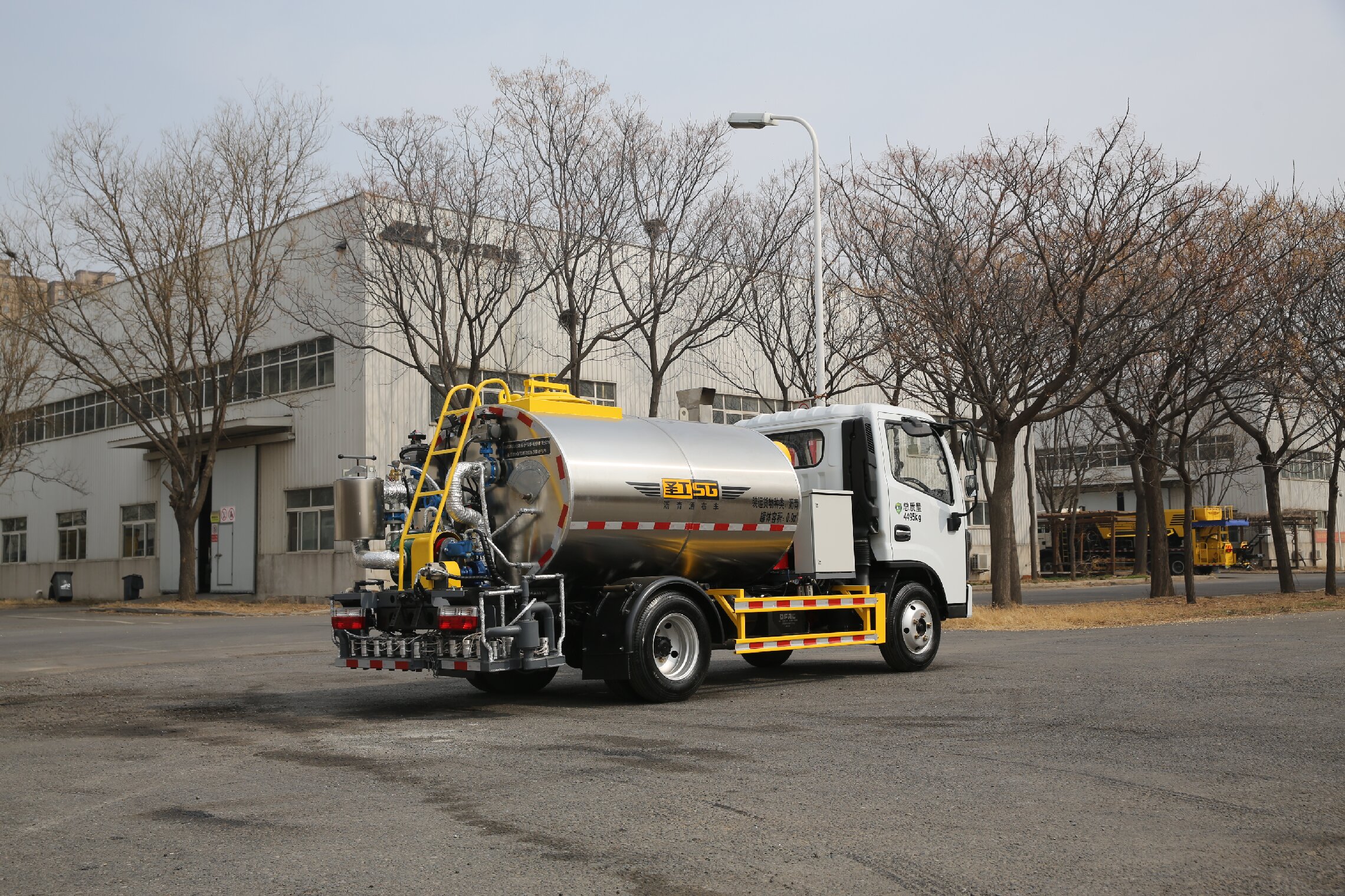 3方智能型HGY5040GLQD6藍牌瀝青灑布車